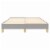 vidaXL Box Spring Bed Frame Light Gray 53.9 x74.8  Full Fabric Perspective: left