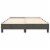 vidaXL Box Spring Bed Frame Dark Gray 53.9 x74.8  Full Velvet Perspective: left