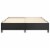 vidaXL Box Spring Bed Frame Black 72 x83.9 California King Faux Leather Perspective: left
