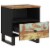 vidaXL Bedside Cabinets 2 pcs Solid Wood Reclaimed&Engineered Wood Perspective: left