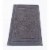 34, 24 Inch Rectangular Cotton Washable Bath Rug, Set of 2, Platinum Gray -Saltoro Sherpi Perspective: left