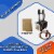 Simond Store PFI-20B Portable Propane Double Burner Rectangular Farrier Forge Perspective: left