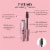 MCoBeauty Fatlash Volumizing Mascara Creamy Non-Drying Non-Flaking Formula - Black Perspective: left