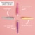 MCoBeauty Perfect Tweezers with 4 Different Stainless Steel Tips Professional Set of 4 Perspective: left