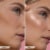 MCoBeauty Liquid Highlight & Glow Beauty Wand Highlighter Creamy Longwear Formula – Champagne Glow Perspective: left