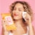 MCoBeauty GLOW Vitamin-C Facial Wipes for Ultra Clean Luminous Skin Perspective: left