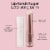 MCoBeauty Lip Scrub Sugar Exfoliating Balm Leaves a Soft Clear Shine Perspective: left