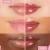 MCoBeauty Lip Plump 4-in-1 Hydrating Lip Lacquer Lip Balm Buildable Formula - Emily Nude Pink Perspective: left