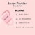 MCoBeauty Loose Powder Cool & Set - Rose Pink Perspective: left