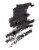 Nude by Nature Contour Eye Pencil 01 - Black Perspective: left