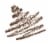 Nude by Nature Defining Brow Pencil - 03 Dark Brown Perspective: left