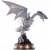 First4Figures Yu-Gi-Oh! Blue-Eyes White Dragon 14-Inch Silver Statue Perspective: left