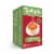 Tea India Premium Red Box Cardamom Chai Tea with 20 Individually Wrapped Teabags Perspective: left