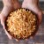 CocoGoods Natural Toasted Coconut Chips Caramel 3.5 oz, Zip lock Bag Perspective: left