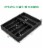 Royal Craft Wood Basic Silverware Drawer Organizer, Black Perspective: left