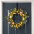 Glitzhome 22 D Easter Egg Wreath Hanging Decor Perspective: left