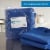 McKesson Adult Disposable Exam Shorts Blue X-Large 25 Ct Perspective: left