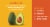 Fresh Avocados Medium Avocado Perspective: right