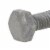 Hillman Galvanized 3/8 x 1.5 Inch Hex Bolts, Wood-Wood/Metal-Metal (100 Pack) Perspective: right