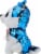 Ty Slush the Husky Flippables Beanie Boo Perspective: right
