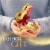 Lindt GOLD BUNNY Milk Chocolate Easter Candy Hollow Bunny Perspective: right