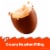 Kinder Bueno Easter Eggs Milk Chocolate With Creamy Hazelnut Filling Perspective: right