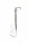 Spectrum Duchess Over-the-Door Satin Nickel 5-Hook Rack Perspective: right