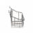 Spectrum Pegboard & Wall Mount Basket - Grey Perspective: right