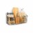Spectrum Vintage Cabinet and Wall Mount Basket - Industrial Gray Perspective: right
