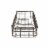 Spectrum Vintage Wall Mount Tray - Gray Perspective: right