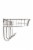 Spectrum Vintage Mount Tray & Hook Station - Gray Perspective: right