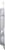 Spectrum Cora Closet Rod Hook - Gray/Clear Perspective: right