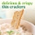 Simple Truth­® Gluten Free Sea Salt Rice & Almond Crisps Crackers Perspective: right