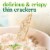 Simple Truth® Vegan Parmesan Rice & Almond Crisps Crackers Perspective: right