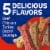 Pet Pride® Large Biscuits Dog Treats 5 Flavors Perspective: right