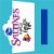 Kroger® Saltines Unsalted Tops Crackers Perspective: right