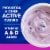 Kroger Blueberry Low Fat Yogurt Cup Perspective: right