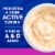 Kroger Peach Low Fat Yogurt Cup Perspective: right