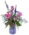 Bloom Haus™ High Vase Trinity Floral Arrangement Perspective: right