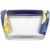 Kroger Home Sense Round BPA-Free Plastic Snap Seal Food Storage Container - 3 pack Perspective: right
