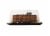 Bakery Fresh Chocolate Sheet Cake with Bavarian Creme Filling & Chocolate Icing Perspective: right