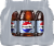 Diet Pepsi Soda Bottles Perspective: right