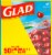 Glad Extra Wide Seal Quart Size Zipper Storage Bags Perspective: right