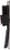 Ace Boar Bristles Club Brush - Black Perspective: right