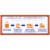 Hefty Energy Bag Program 8 Gallon Orange Flap Tie Bags Perspective: right