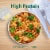 Lean Cuisine Frozen Meal Chicken Teriyaki Bowl Microwave Meal Frozen Chicken Dinner Perspective: right