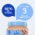 Gerber® 2nd Foods Ham and Gravy Stage 2 Baby Food Perspective: right