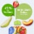 Gerber® 2nd Foods Organic Pear Peach Strawberry Baby Food Perspective: right