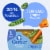 Gerber 2nd Foods Natural for Baby Veggie Power Baby Food Pea Carrot Spinach Perspective: right