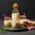 Meadow Gold Regular Eggnog Plastic Bottle Perspective: right